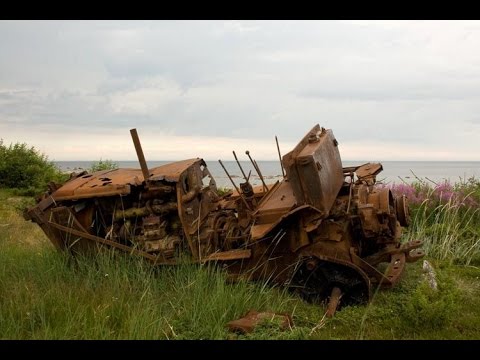 Видео: Железное озеро металлолома