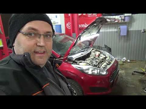 Видео: Ford Fiesta заміна комплекту ГРМ без спецприспособ (zetec 1.4 dohc efi)