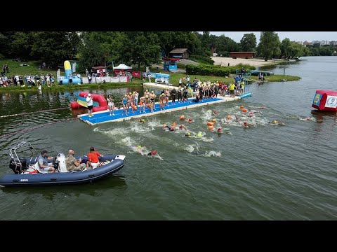 Видео: Восьмий турнір з плавання на відкритій воді «Teteriv open» зібрав у Житомирі понад 250 спортсменів