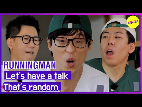 Видео: [ГОРЯЧИЕ КЛИПЫ][RUNNINGMAN] Давайте поговорим.Это случайный (ENGSUB)