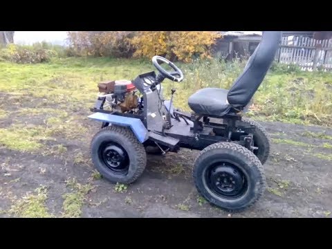 Видео: Самодельный трактор из ЛуАЗа