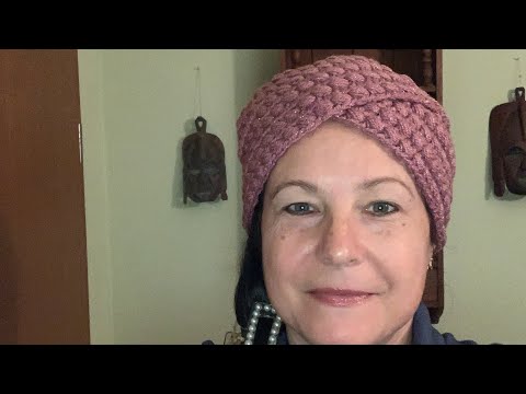 Видео: Чалма, самым лёгким способом. Вяжем крючком.😍