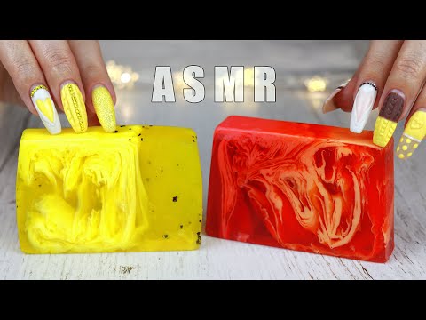 Видео: ASMR Soap Carving Satisfying Tapping WHISPER | АСМР Резка мыла ШЕПОТ