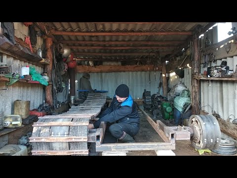 Видео: Новый проект ,самодельный гусеничный вездеход 1 часть начало