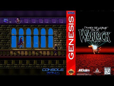Видео: Warlock (Чернокнижник) - прохождение игры (Sega Mega Drive)