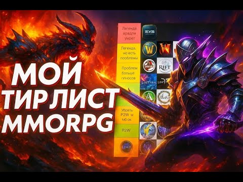 Видео: МОЙ Тир Лист MMORPG в 2025 году. ВСЁ во что играл.