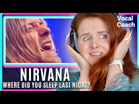 Видео: Kurt Cobain испытывал ЭМОЦИИ💔| Nirvana Where Did You Sleep Last Night | Анализ от Вокального Тренера