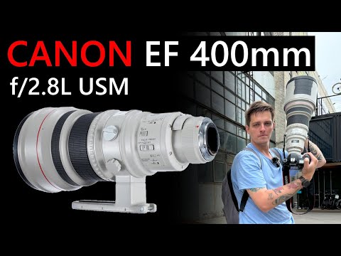 Видео: Canon EF 400mm F/2.8L USM очень дорогой и большой!