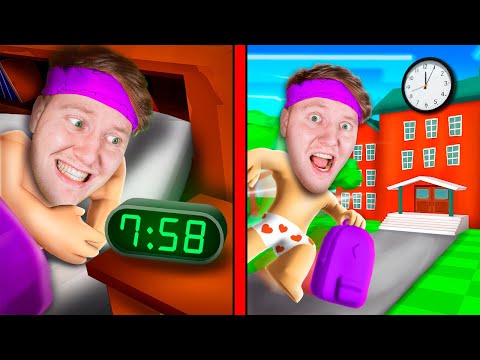 Видео: Я ОПОЗДАЛ В ШКОЛУ и ЭТО БЫЛО ОШИБКОЙ В ROBLOX