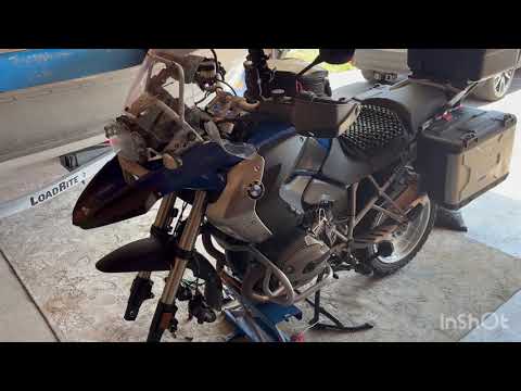 Видео: Нашел по-моему проблему вибраций. BMW R1200GS