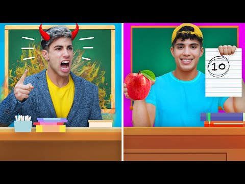 Видео: ХОРОШИЙ УЧИТЕЛЬ VS ПЛОХОЙ УЧИТЕЛЬ !!