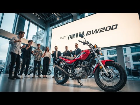 Видео: Yamaha BW200 2026 года — возвращение легенды Big Wheel | Полный обзор и характеристики