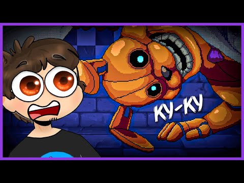 Видео: КРОЛИК ХОЧЕТ ПОЙМАТЬ МЕНЯ! ✅ FNAF: Into the Pit // Прохождение #2