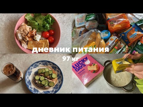 Видео: 17. Дневник питания (97 кг) ~5 дней~