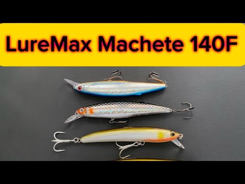 Видео: Воблер LureMax Machete. Smith Saruna 147. Fishycat Tigercub 205F