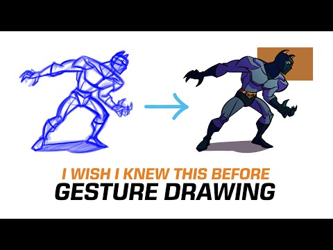 Видео: Три вещи, которые я хотел бы знать до того, как начать рисовать жесты