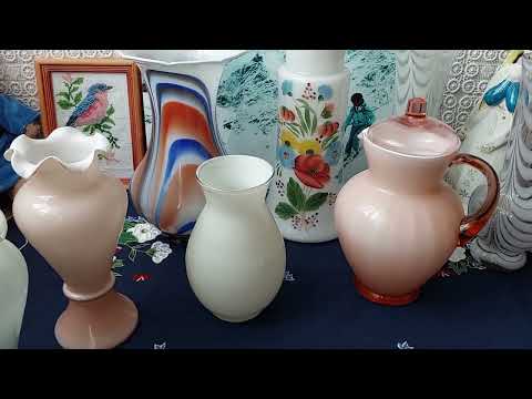 Видео: СТЕКЛО. СССР. ЗНАМЕНИТЫЙ ЗАВОД "КРАСНЫЙ МАЙ". Молочное стекло.👍👍👍❄️❄️❄️