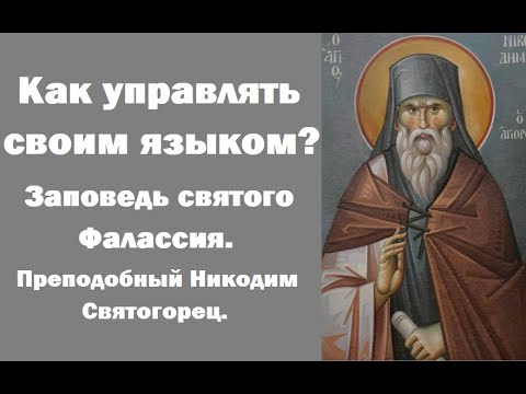 Видео: Многословие открывает двери души, через которые уходит благодать. Преподобный Никодим Святогорец.