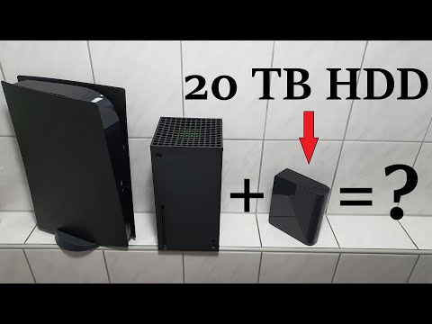 Видео: 20TB внешний HDD для PS5 и Xbox Series X - Смогут консоли с ним работать ? - WD Elements