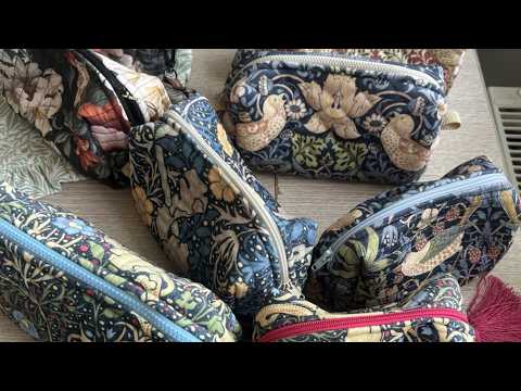 Видео: Стильная косметичка за 60 минут. Модный аксессуар из остатков ткани за копейки!