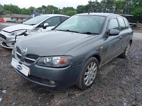 Видео: Авторазбор Nissan Almera N16 2005г 1.5 QG15 МКПП цвет KY5 пробег 75т