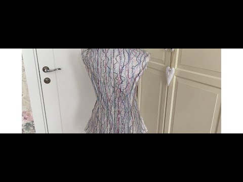Видео: Из старого свитера-новый жакет в смешанной технике. Crazy Wool /Остатки пряжи - в дело! Апсайклинг.