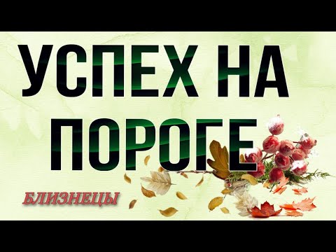 Видео: 🍀 БЛИЗНЕЦЫ, ♊️,где ВАША УДАЧА, неделя 13-19 октября,,таро, гороскоп, прогноз,близнецы неделя таро,