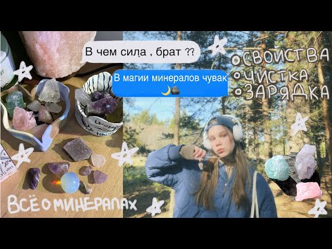 Видео: Мои минералы и все о них 🌙🪨