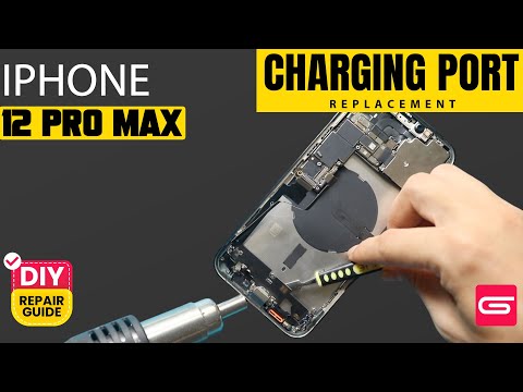 Видео: Замена шлейфа зарядного порта iPhone 12 Pro Max