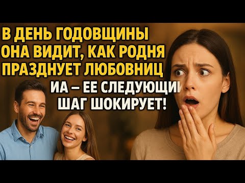 Видео: На годовщину она увидела предательство семьи — её следующий шаг шокирует!