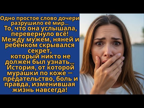 Видео: Забрала дочку из садика — и от её слов у меня потемнело в глазах...