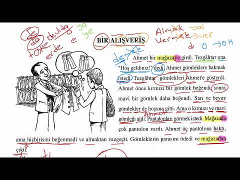 Видео: Текст 1 - Турецкие тексты. Учим Турецкий Язык. Турецкие Рассказы #турецкийязык #турецкий