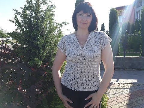 Видео: "Зеленый" топ крючком. Часть 10. Фотоальбом.