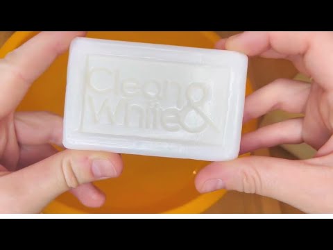 Видео: ASMR 🎧Clean&White•Lathering soap || ACMP •мыление мыла Clean&White