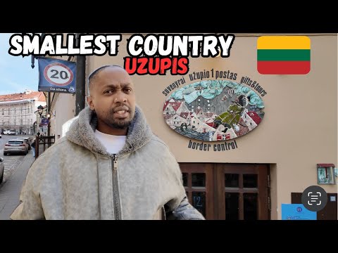 Видео: Самая маленькая республика в мире в центре Вильнюса! 🇱🇹