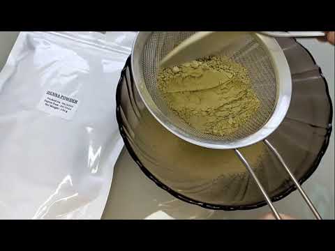 Видео: Как выглядит премиум хна. Можно ли заливать хну кипятком или 80 градусов. Эксперимент с градусником.