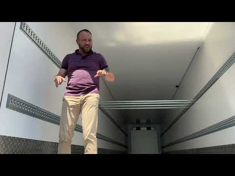 Видео: Рефрижераторный полуприцеп на 92 м3, 14,9 м