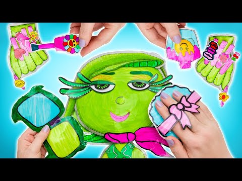 Видео: Крутая распаковка! Гигантский blind bag по мотивам «Головоломки-2» 💚 Преображаем БРЕЗГЛИВОСТЬ!