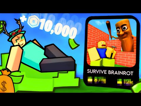 Видео: Могу ли я разбогатеть, создавая игры Brainrot?