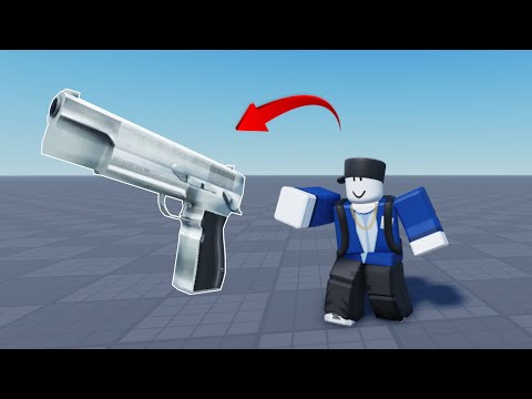 Видео: КАК СДЕЛАТЬ ПИСТОЛЕТ В РОБЛОКС СТУДИО | Roblox Studio