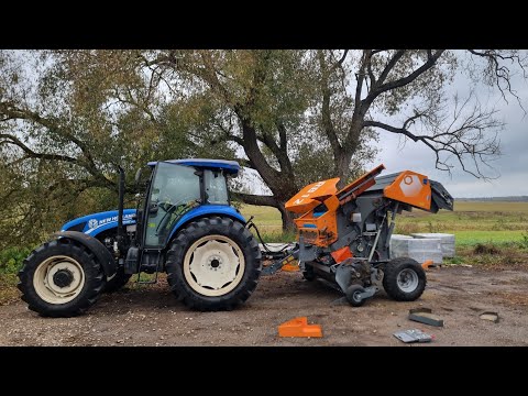 Видео: Пресс Подборщик RB 12 2000 nw. Обзор.  Часть 2.