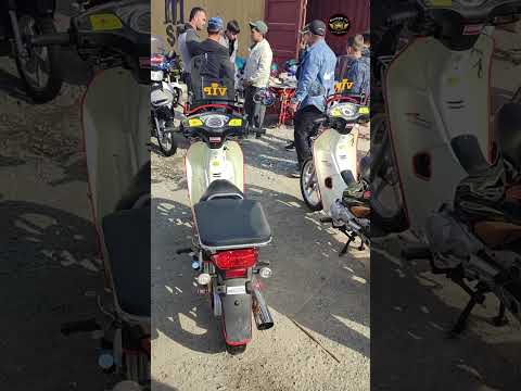 Видео: Мапед мотоцикл велик скутер moto scooter нархи Хучанд Душанбе Точикистон #мото #скутер #мапед #велик