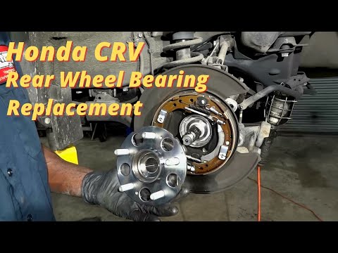 Видео: Honda CRV: замена заднего ступичного подшипника
