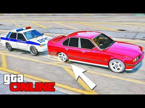 Видео: УХОДИЛ ОТ ПОГОНИ С ПРОБИТЫМ КОЛЕСОМ В ГТА 5 ОНЛАЙН.