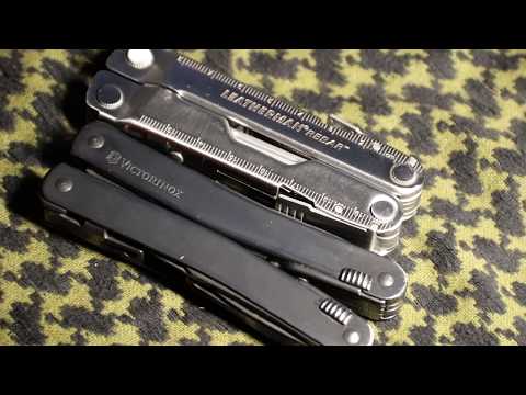 Видео: Victorinox spirit VS Leatherman rebar (обзор)