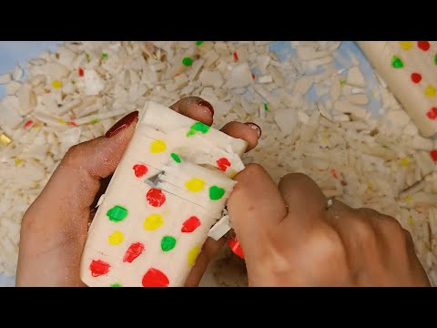 Видео: ASMR/Резка сухого мыла №13 /Cutting dry soap №13