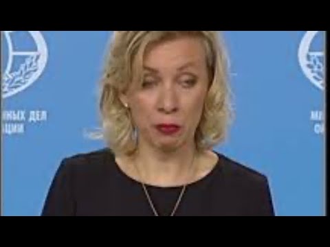 Видео: Маша Захарова из берлоги МИДа ответила Пашиняну 