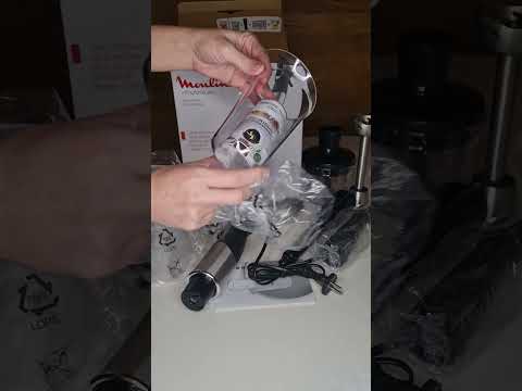 Видео: Погружной блендер Moulinex InfinyForce Pro DD95KD10  смотрим что в коробочке