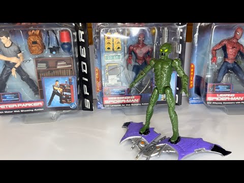 Видео: Обзор фигурки Зелёный Гоблин бутлег Toy Biz 2002 Green Goblin Рэйми