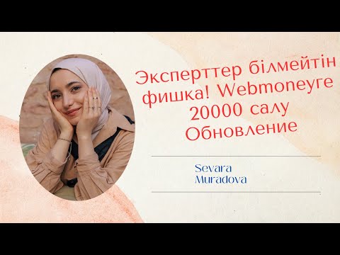 Видео: Эксперттер білмейтін фишка! Webmoneyге 20000 салу Обновление#алипей#alipay# вебмоней#webmoney#рек